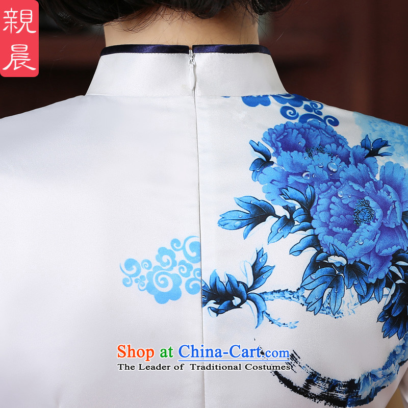The pro-am new cheongsam dress short of 2015 summer daily fashion Chinese Antique Ms. improved in short-sleeved) , L, pro-am , , , shopping on the Internet