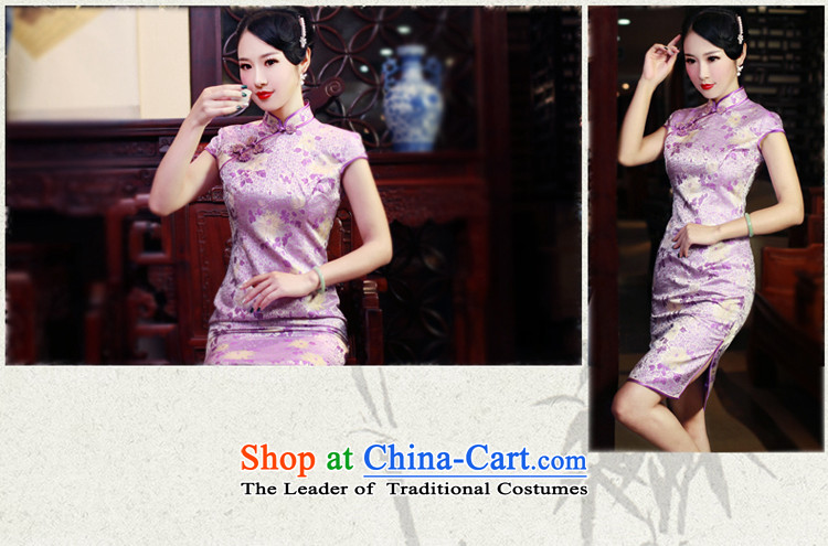 After a new wind 2015 Women's Short, retro style qipao improved day-to-Sau San dresses 5,636 5,636 Suit M picture, prices, brand platters! The elections are supplied in the national character of distribution, so action, buy now enjoy more preferential! As soon as possible.