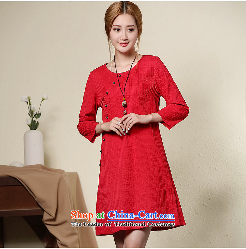 On Literature and Art Deco beauty seal linen cheongsam dress autumn 2015 New China wind daily short cheongsam Blue M picture, prices, brand platters! The elections are supplied in the national character of distribution, so action, buy now enjoy more preferential! As soon as possible.
