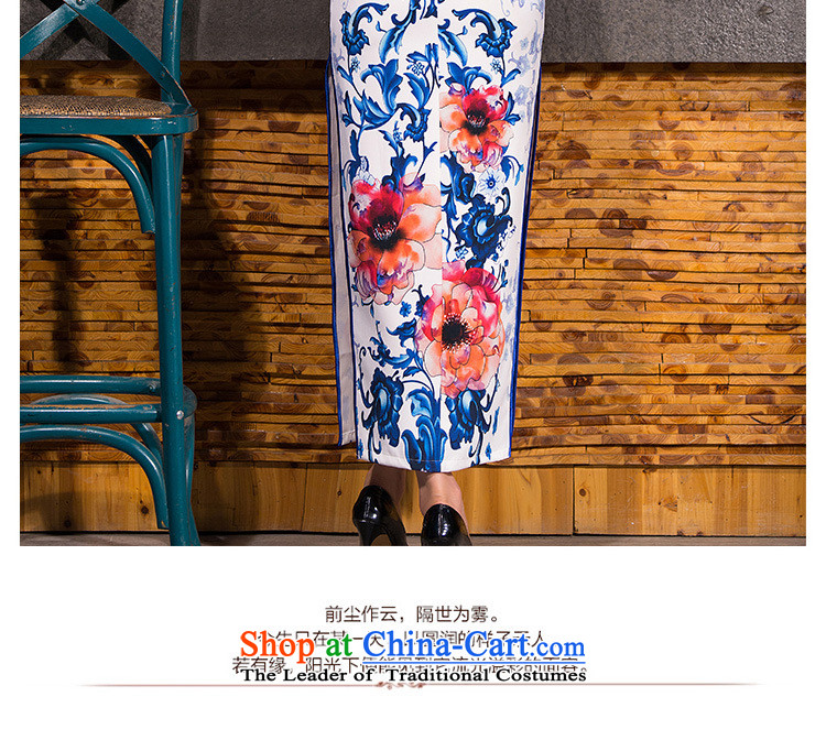 The five senses figure new autumn porcelain stamp long qipao four pop-cotton noble and elegant beauty video thin China wind porcelain XXL picture, prices, brand platters! The elections are supplied in the national character of distribution, so action, buy now enjoy more preferential! As soon as possible.