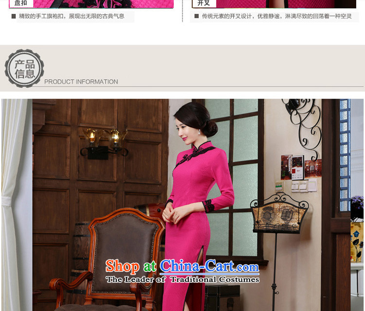 The pro-am new cheongsam long summer daily Ms. Qiu 2015 Antique Chinese cheongsam dress improved red long S picture, prices, brand platters! The elections are supplied in the national character of distribution, so action, buy now enjoy more preferential! As soon as possible.