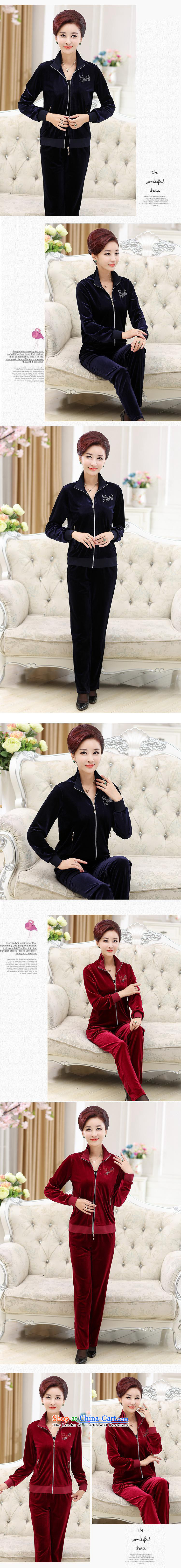 Ya-ting stylish shops fall 2015 new moms sports leisure package for older women's stylish Kim scouring pads solid color two kits green XXXL picture, prices, brand platters! The elections are supplied in the national character of distribution, so action, buy now enjoy more preferential! As soon as possible.