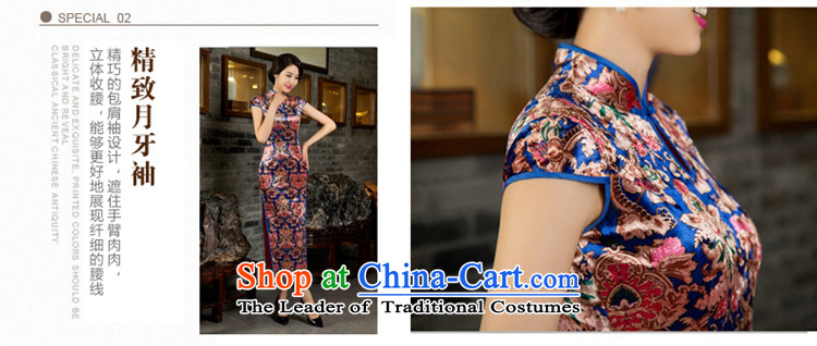 The cross-Sha Hu Joseph 2015 Fall/Winter Collections improved cheongsam dress cheongsam with new moms) Older retro temperament cheongsam dress T85026 picture color S picture, prices, brand platters! The elections are supplied in the national character of distribution, so action, buy now enjoy more preferential! As soon as possible.