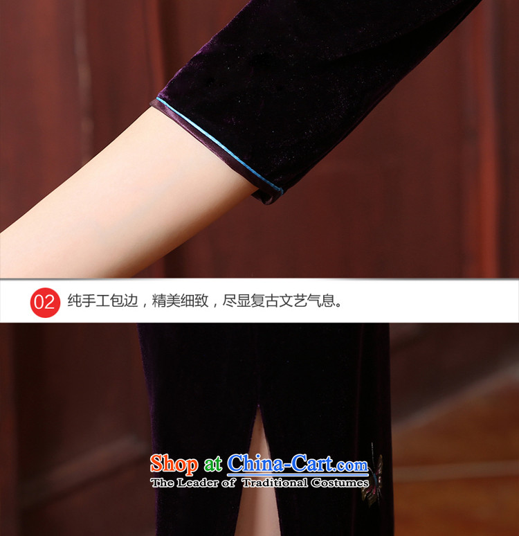 Wedding wedding dress upscale Kim scouring pads in mother qipao older long skirt the summer and autumn of 2015 the new long 4XL Photo, prices, brand platters! The elections are supplied in the national character of distribution, so action, buy now enjoy more preferential! As soon as possible.