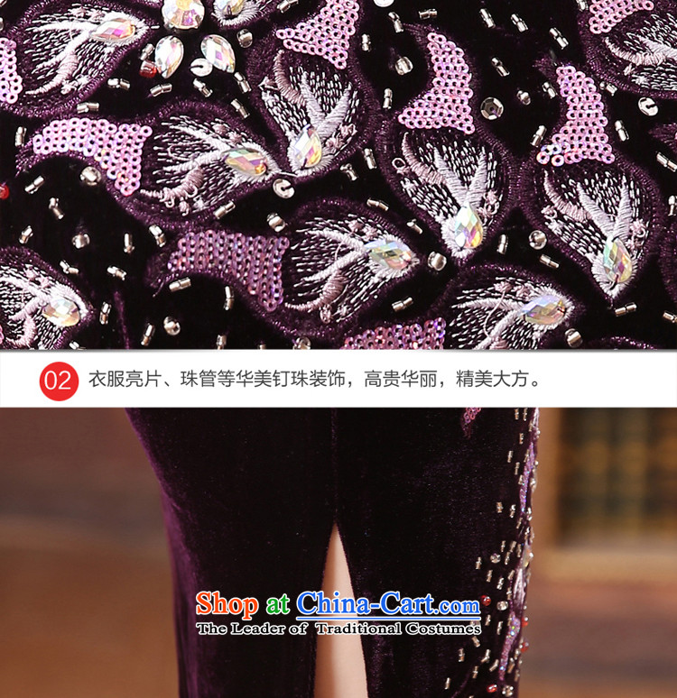 At 2015 new pro-summer daily and the relatively short time, improved cheongsam dress wedding mother scouring pads with short skirt, pictures, prices, 3XL brand platters! The elections are supplied in the national character of distribution, so action, buy now enjoy more preferential! As soon as possible.