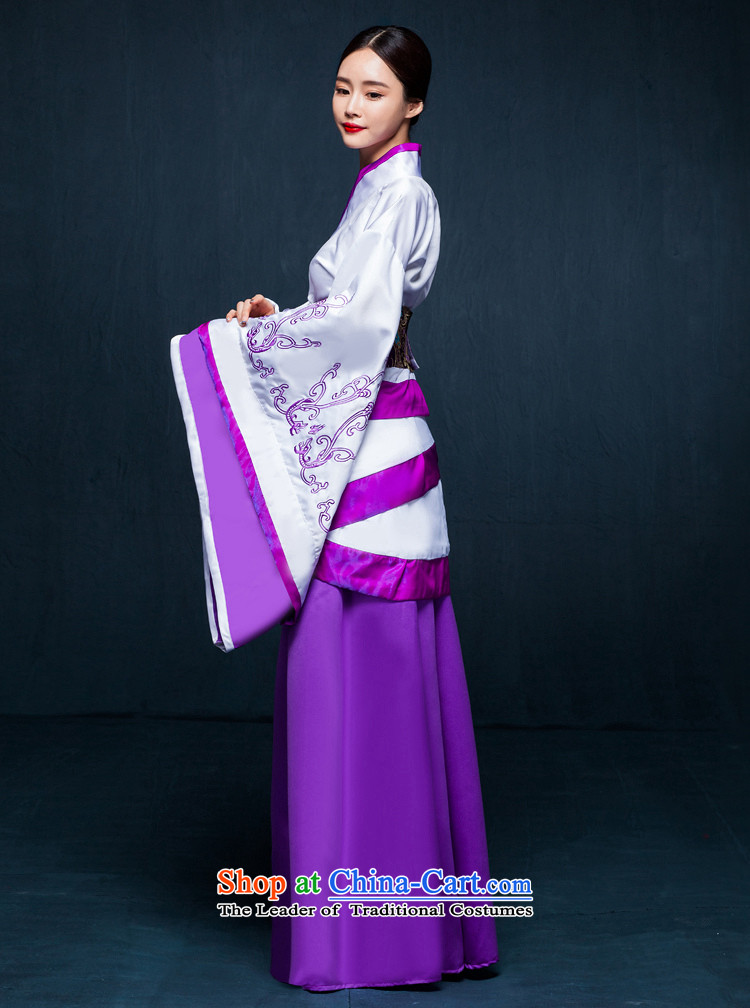 Time Syrian women's Han-han-track civil cos costume female princess improved Han-fairies photo album you can multi-select attributes by using a light purple clothes ancient dress photo building are suitable for pictures, 160-175cm code price, brand platters! The elections are supplied in the national character of distribution, so action, buy now enjoy more preferential! As soon as possible.