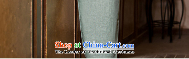 Yuan of humorous 2015. Long cheongsam dress new retro improved national wind load autumn qipao linen dresses M120081 stylish long cheongsam picture color M brand, prices, picture platters! The elections are supplied in the national character of distribution, so action, buy now enjoy more preferential! As soon as possible.