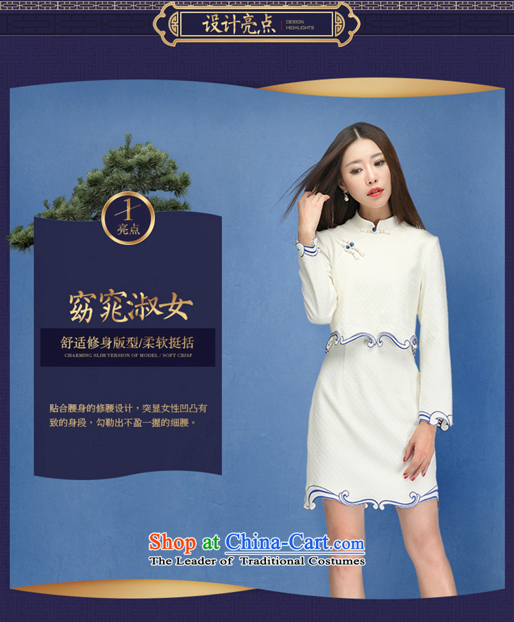 No. of Ramadan 2015 fall short new stylish improved long-sleeved cheongsam dress photo color S picture, prices, brand platters! The elections are supplied in the national character of distribution, so action, buy now enjoy more preferential! As soon as possible.
