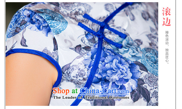 Time the new Syrian) Autumn replacing cheongsam dress porcelain retro qipao skirt Sau San dresses female qipao gown picture color banquet S picture, prices, brand platters! The elections are supplied in the national character of distribution, so action, buy now enjoy more preferential! As soon as possible.