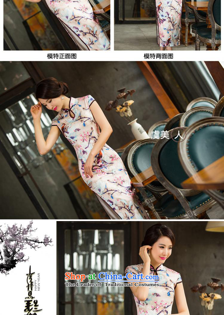 The autumn and winter new cheongsam dress long double cheongsam dress sleeveless qipao Template Characteristics XL Photo, prices, brand platters! The elections are supplied in the national character of distribution, so action, buy now enjoy more preferential! As soon as possible.
