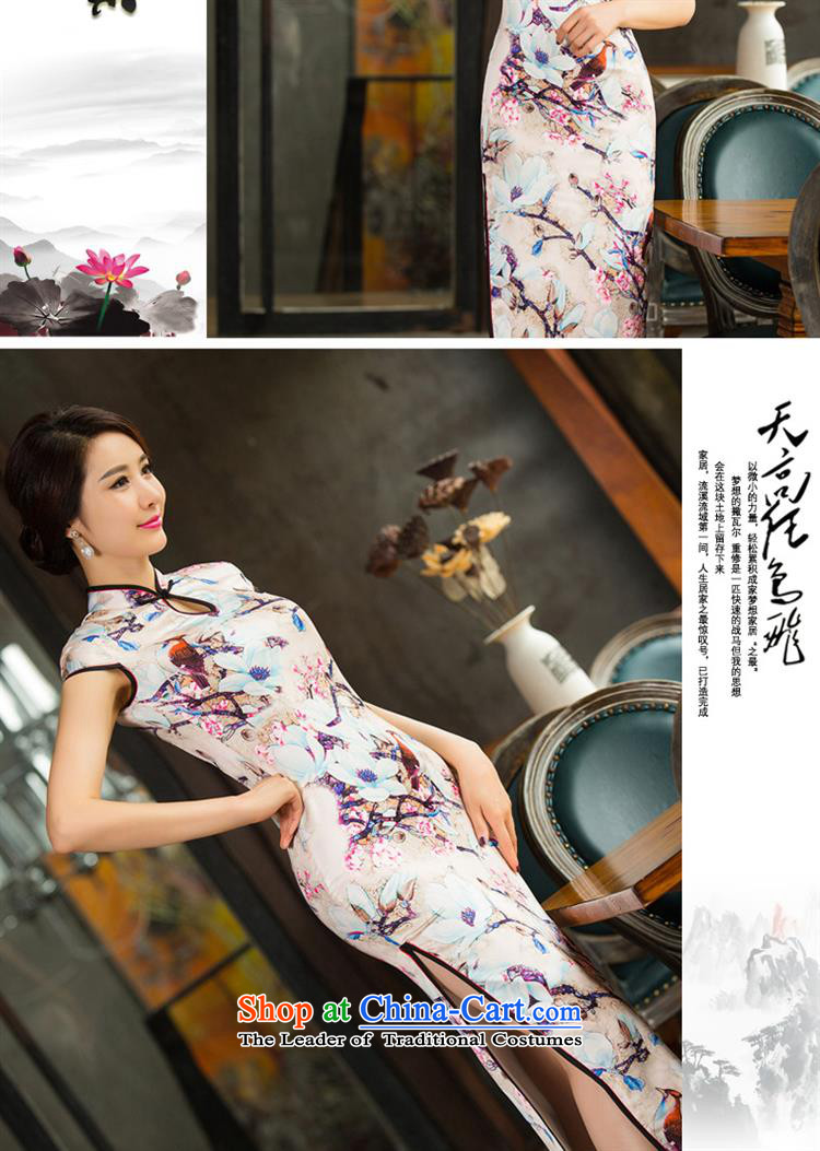 The autumn and winter new cheongsam dress long double cheongsam dress sleeveless qipao Template Characteristics XL Photo, prices, brand platters! The elections are supplied in the national character of distribution, so action, buy now enjoy more preferential! As soon as possible.