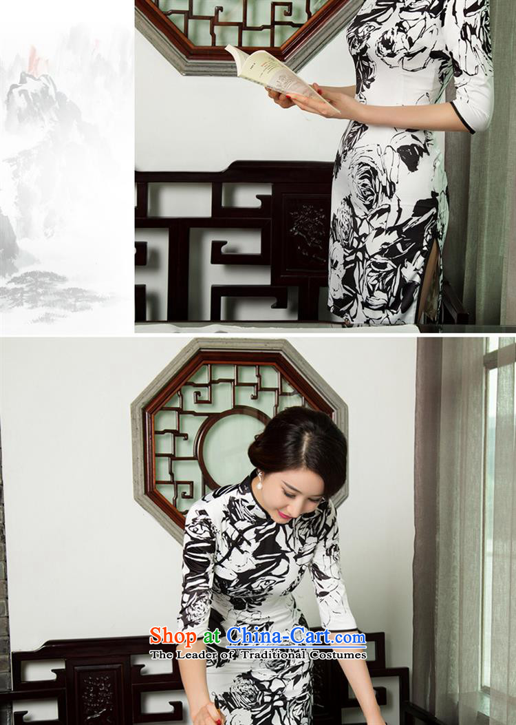 New cheongsam dress retro Sau San autumn and winter, Tang dynasty qipao cheongsam dress 11019( double) L picture, prices, brand platters! The elections are supplied in the national character of distribution, so action, buy now enjoy more preferential! As soon as possible.