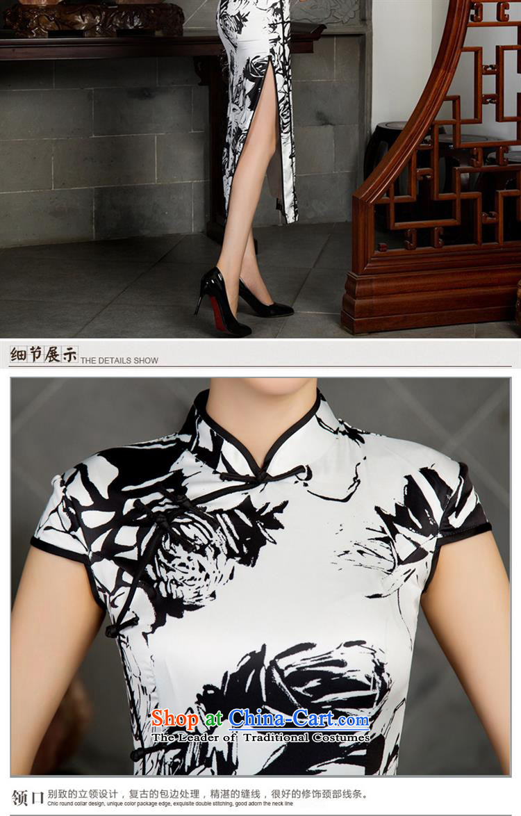 Qipao dresses autumn) Improved stylish long sleeveless cheongsam dress qipao 12021 M picture, prices, brand platters! The elections are supplied in the national character of distribution, so action, buy now enjoy more preferential! As soon as possible.