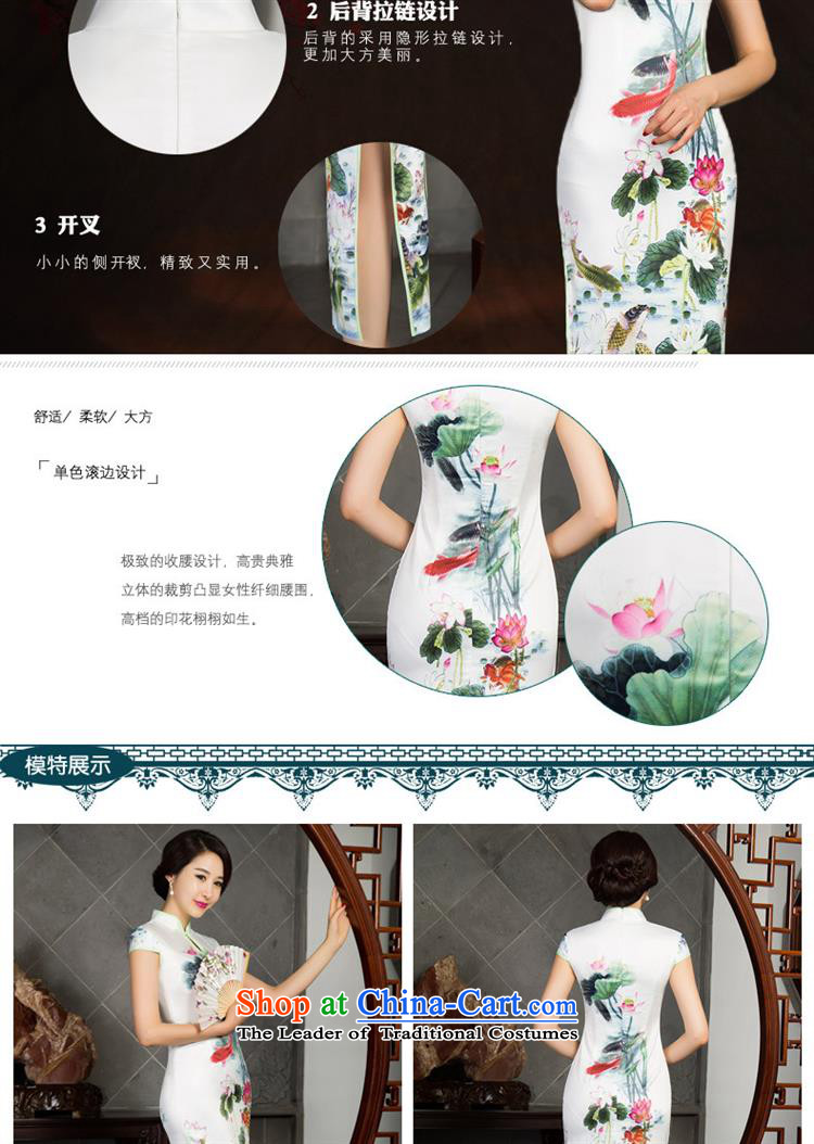 New cheongsam Sau San sleeveless improved cheongsam dress qipao 10016 that are logged in the Template Characteristics S picture, prices, brand platters! The elections are supplied in the national character of distribution, so action, buy now enjoy more preferential! As soon as possible.
