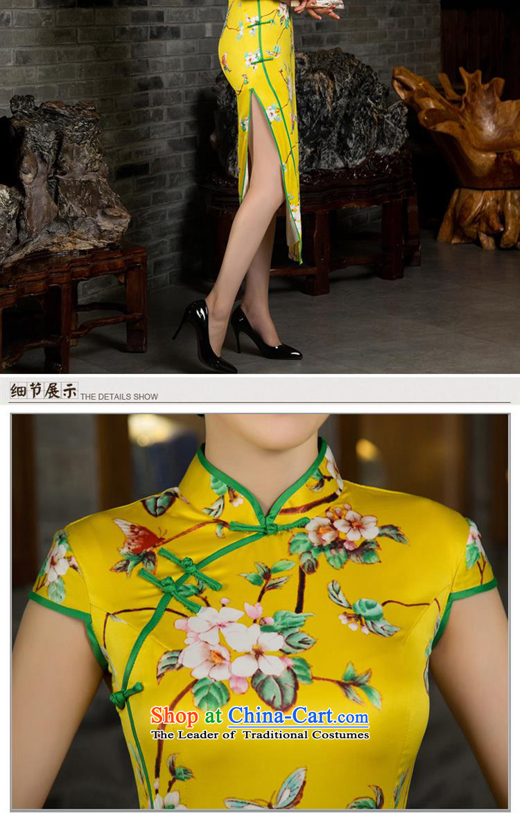 The autumn long qipao sleeveless collar high on's cheongsam dress assistance 12 027 L picture, prices, brand platters! The elections are supplied in the national character of distribution, so action, buy now enjoy more preferential! As soon as possible.