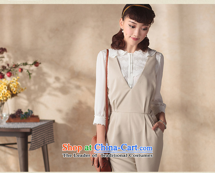 A Pinwheel Without Wind ching chiu yi 2015 new autumn replacing ladies pants retro improved national wind Sau San 9 dresses trousers and cream L picture, prices, brand platters! The elections are supplied in the national character of distribution, so action, buy now enjoy more preferential! As soon as possible.