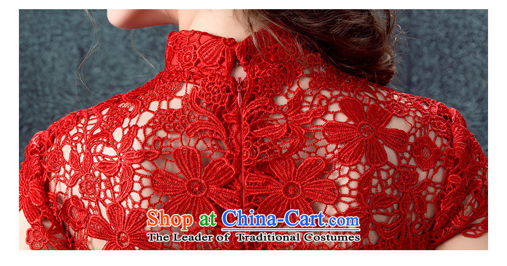 According to Lin Sha evening dresses new 2015 autumn and winter retro crowsfoot bride bows service long red cheongsam dress married Sau San Red S picture, prices, brand platters! The elections are supplied in the national character of distribution, so action, buy now enjoy more preferential! As soon as possible.