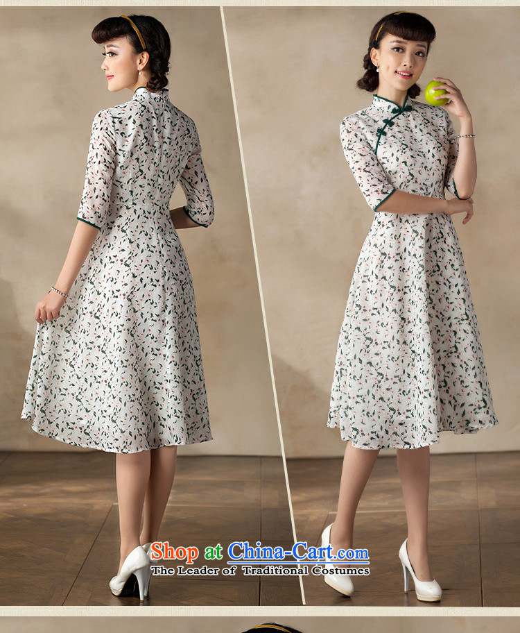 A Pinwheel Without Wind recalled that long-sleeved Chi Yat Chu, dresses 2015 New Stylish retro national wind long skirt Doi green S picture, prices, brand platters! The elections are supplied in the national character of distribution, so action, buy now enjoy more preferential! As soon as possible.