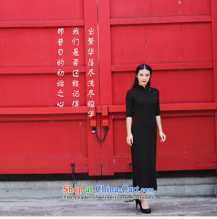 The Republic of Korea guryan autumn 2015 new dresses long skirt retro arts lady who decorated elegantly thin improved qipao graphics skirt red L pre-sale prices, pictures, S brand platters! The elections are supplied in the national character of distribution, so action, buy now enjoy more preferential! As soon as possible.