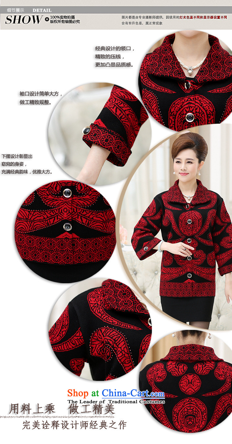 Ya-ting shop for winter new MOM pack knitting cardigan thick coat large relaxd in older women's grandmother replacing the old clothes brown XL Photo, prices, brand platters! The elections are supplied in the national character of distribution, so action, buy now enjoy more preferential! As soon as possible.