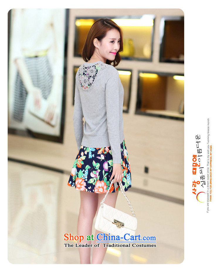 Orange Tysan *2015 autumn new for women Korean stylish single row tie long-sleeved shirt like Susy Nagle stamp short skirt nursing two kits blue-white XL Photo, prices, brand platters! The elections are supplied in the national character of distribution, so action, buy now enjoy more preferential! As soon as possible.