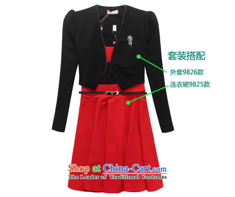 Orange Tysan *2015 new fall inside the vocational skirt long-sleeved video thin two kits skirt the nursing period for larger dress kit redcoats + black frocks L picture, prices, brand platters! The elections are supplied in the national character of distribution, so action, buy now enjoy more preferential! As soon as possible.