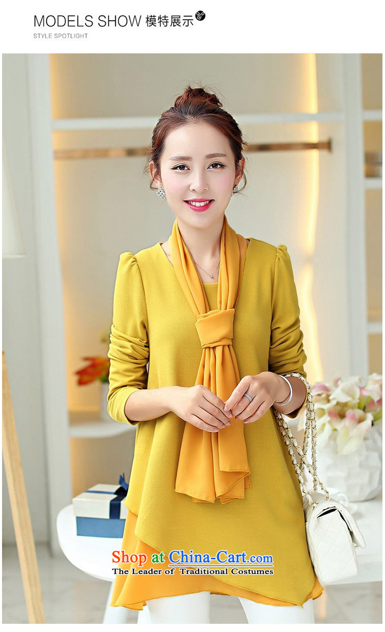 Orange Tysan *2015 autumn replacing temperament solid color round-neck collar bubbles under the rules do not long-sleeved kit shirt with loose head scarves green M picture, prices, brand platters! The elections are supplied in the national character of distribution, so action, buy now enjoy more preferential! As soon as possible.