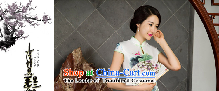I should be grateful if you would have the dream of 2015 Autumn 歆 long cheongsam long cheongsam dress retro new improved cheongsam dress M10016 White M picture, prices, brand platters! The elections are supplied in the national character of distribution, so action, buy now enjoy more preferential! As soon as possible.