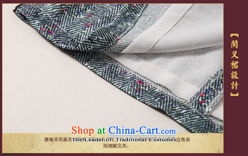 Seal decreased by 7 to the improvement of nostalgia for the cuff is detained qipao heavyweight silk elegance improved Ms. flag dresses gray M picture, prices, brand platters! The elections are supplied in the national character of distribution, so action, buy now enjoy more preferential! As soon as possible.
