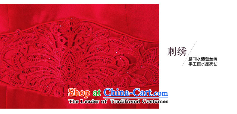 The 2015 autumn wood really new products water-soluble lace the heap into the marriage's bride qipao bows service wedding dress 53382 04 Magenta XL Photo, prices, brand platters! The elections are supplied in the national character of distribution, so action, buy now enjoy more preferential! As soon as possible.