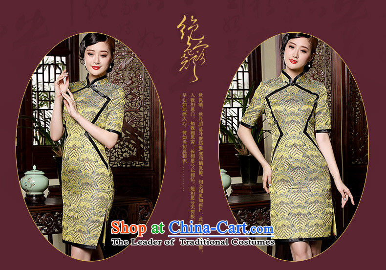 Seal of the original designer retro retro improved qipao palace elegance of ethnic women's dresses picture color L photo, prices, brand platters! The elections are supplied in the national character of distribution, so action, buy now enjoy more preferential! As soon as possible.