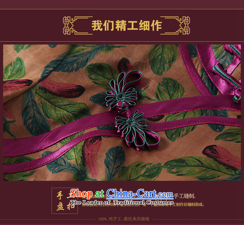 The Seal of birds Yu fall long incense cloud yarn long qipao daily silk 7 cuff dress dresses picture color pictures, prices, XL brand platters! The elections are supplied in the national character of distribution, so action, buy now enjoy more preferential! As soon as possible.