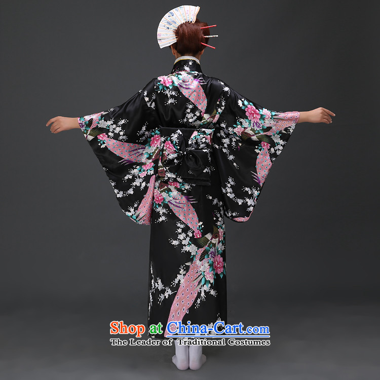 Energy Tifi Li Japanese kimonos is improved with female traditional stage costumes black L picture, prices, brand platters! The elections are supplied in the national character of distribution, so action, buy now enjoy more preferential! As soon as possible.