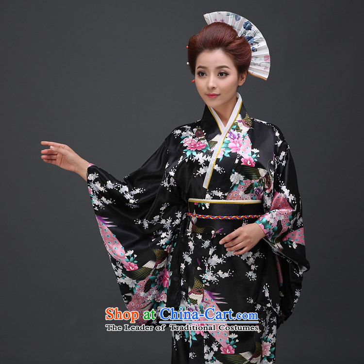Energy Tifi Li Japanese kimonos is improved with female traditional stage costumes black L picture, prices, brand platters! The elections are supplied in the national character of distribution, so action, buy now enjoy more preferential! As soon as possible.