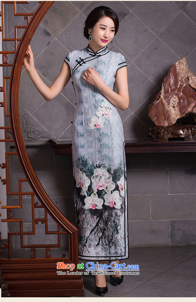 I should be grateful if you would have the cheer her night 2015 new long cheongsam with double elasticity of nostalgia for the autumn cheongsam dress new stylish cheongsam dress Q 274 picture color M brand, prices, picture platters! The elections are supplied in the national character of distribution, so action, buy now enjoy more preferential! As soon as possible.