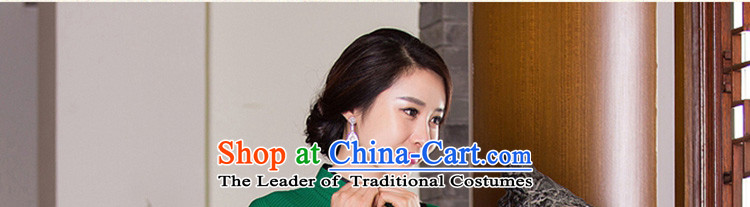 The cross-sa by 2015 Autumn Stylish retro-fitted in long qipao cheongsam dress new daily improved cheongsam dress Q 276 green XL Photo, prices, brand platters! The elections are supplied in the national character of distribution, so action, buy now enjoy more preferential! As soon as possible.