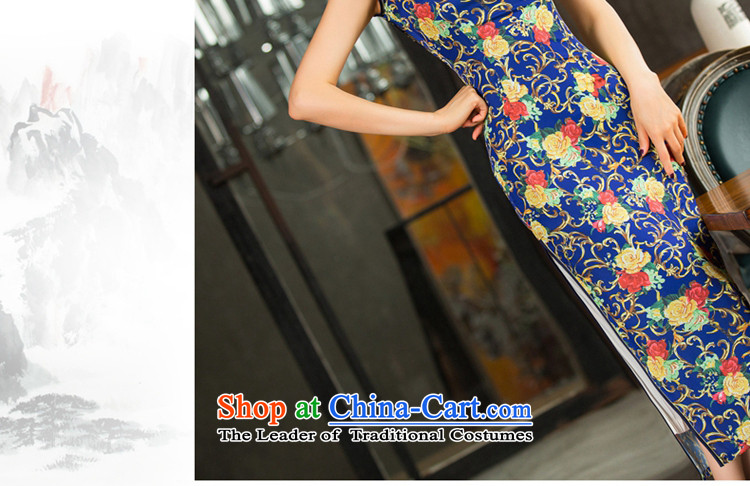 The fuser to 2015 retro 歆 improved long cheongsam with stylish long qipao autumn dress cheongsam dress new picture color picture T11014 XXL, prices, brand platters! The elections are supplied in the national character of distribution, so action, buy now enjoy more preferential! As soon as possible.