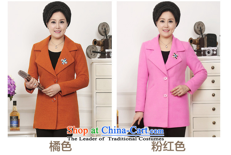 The autumn 2015 new moms with small business suit in spring and autumn women older) long coats of autumn jackets orange XXXXL picture, prices, brand platters! The elections are supplied in the national character of distribution, so action, buy now enjoy more preferential! As soon as possible.