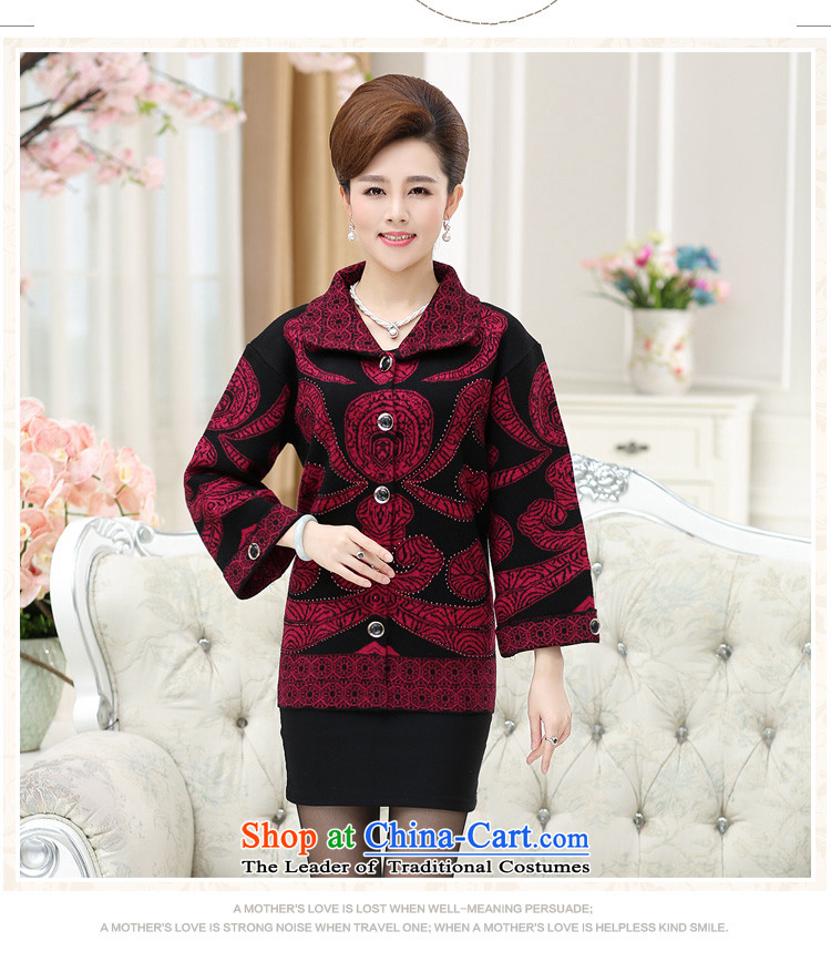 Grandma jacket in the autumn of replacing older knitwear elderly aged 70-80 clothes mother load cardigan autumn replacing sweater red 120 (recommendations 120-150) pictures, price catty, brand platters! The elections are supplied in the national character of distribution, so action, buy now enjoy more preferential! As soon as possible.