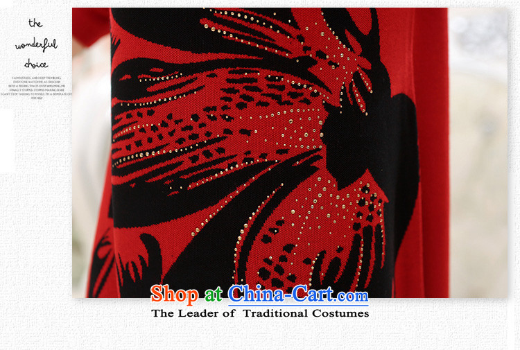 Middle-aged women Knitted Shirt long-sleeved mother of older women in the long load autumn Sweater Knit dresses red 115 pictures, prices, brand platters! The elections are supplied in the national character of distribution, so action, buy now enjoy more preferential! As soon as possible.