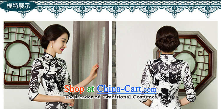The answer from the 2015 Autumn 歆 boxed long qipao new retro cheongsam dress 7 cuff ink painting a picture color M11019 cheongsam dress XL Photo, prices, brand platters! The elections are supplied in the national character of distribution, so action, buy now enjoy more preferential! As soon as possible.