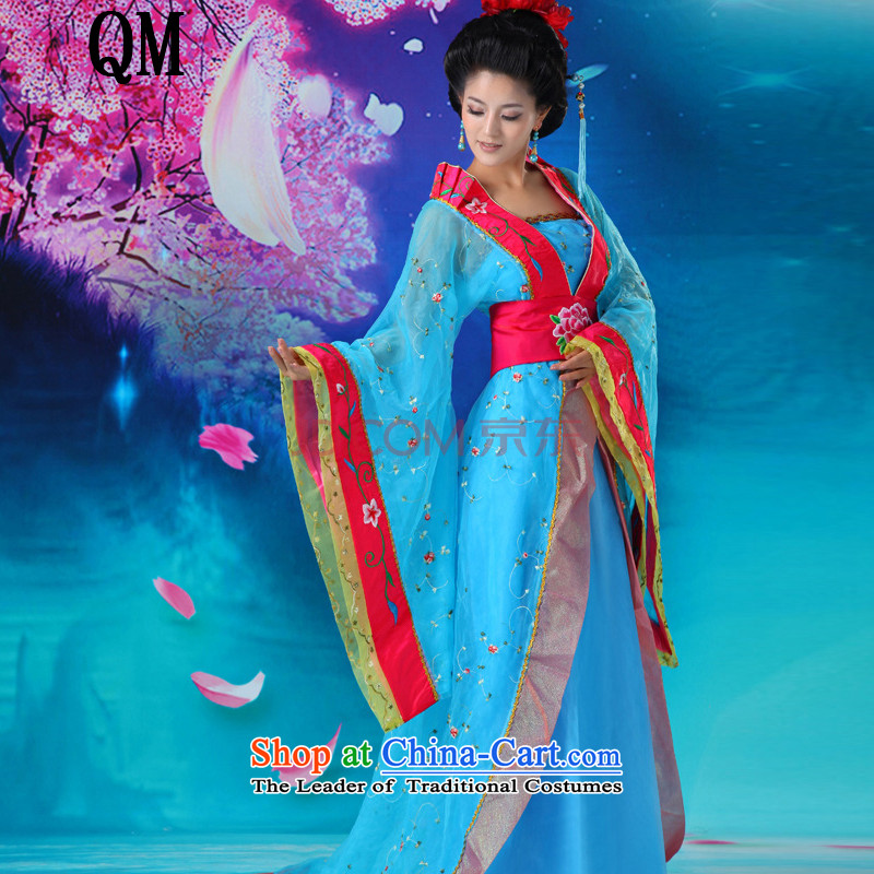 The end of the shallow cosplay costume Han-han of the Tang dynasty Empress queen sleeper sofa clothing Wu CX2 intrigues of red light at the end of the code are , , , shopping on the Internet