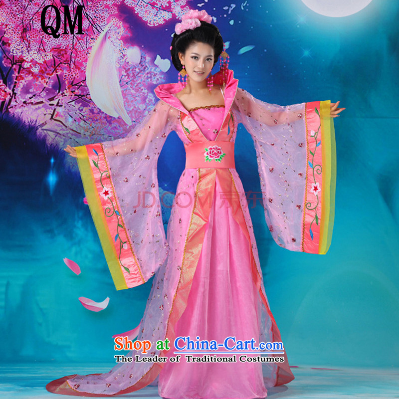 The end of the shallow cosplay costume Han-han of the Tang dynasty Empress queen sleeper sofa clothing Wu CX2 intrigues of red light at the end of the code are , , , shopping on the Internet