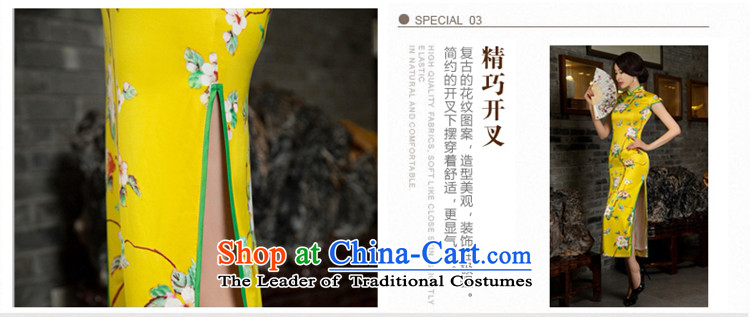 The 2015 autumn 歆 Tsing Teresa Mo replacing retro in style qipao and stylish cheongsam dress long long, Ms. M12027 qipao picture color L photo, prices, brand platters! The elections are supplied in the national character of distribution, so action, buy now enjoy more preferential! As soon as possible.