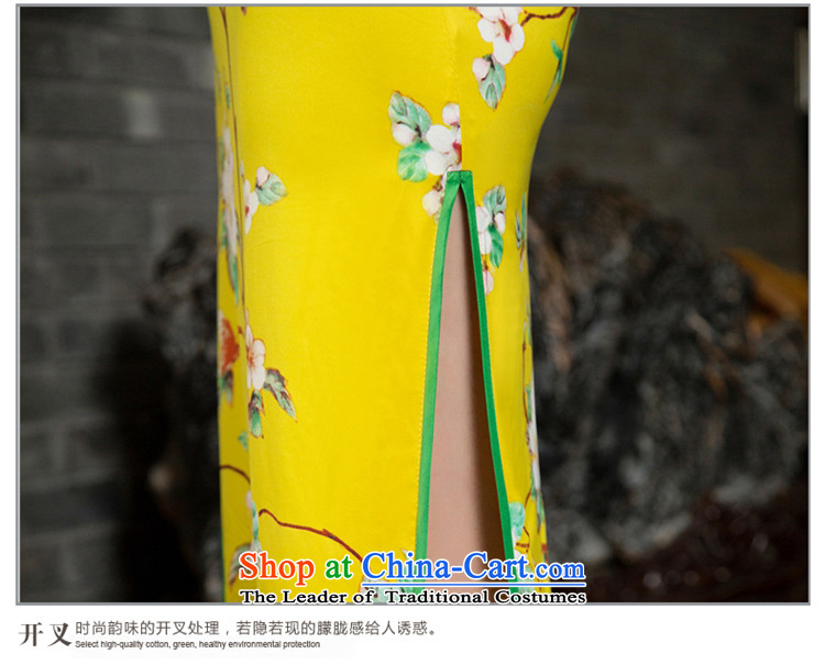 The 2015 autumn 歆 Tsing Teresa Mo replacing retro in style qipao and stylish cheongsam dress long long, Ms. M12027 qipao picture color L photo, prices, brand platters! The elections are supplied in the national character of distribution, so action, buy now enjoy more preferential! As soon as possible.