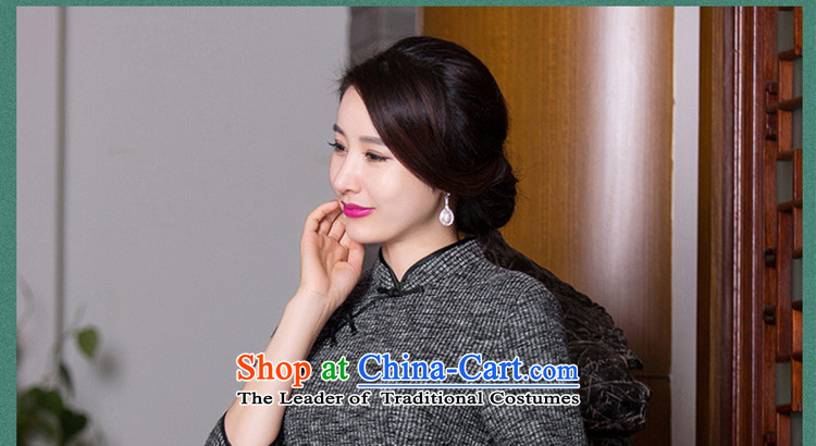 Yuan of years autumn 2015 knitted dress qipao? gross new retro 7 cuff improved cheongsam dress qipao QD273 Ms. stylish picture color M brand, prices, picture platters! The elections are supplied in the national character of distribution, so action, buy now enjoy more preferential! As soon as possible.