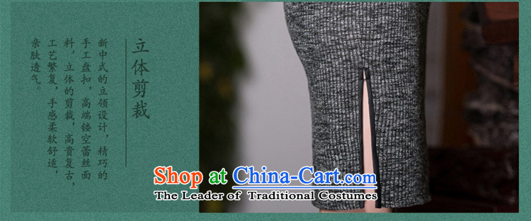 Yuan of years autumn 2015 knitted dress qipao? gross new retro 7 cuff improved cheongsam dress qipao QD273 Ms. stylish picture color M brand, prices, picture platters! The elections are supplied in the national character of distribution, so action, buy now enjoy more preferential! As soon as possible.