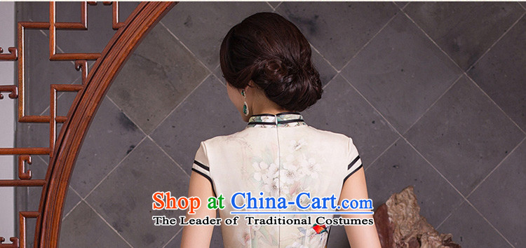 Mr Yuen Long qipao autumn whispers of replacing retro style qipao skirt New Sau San elegant qipao gown QD278 Ms. picture color pictures, prices, XL brand platters! The elections are supplied in the national character of distribution, so action, buy now enjoy more preferential! As soon as possible.