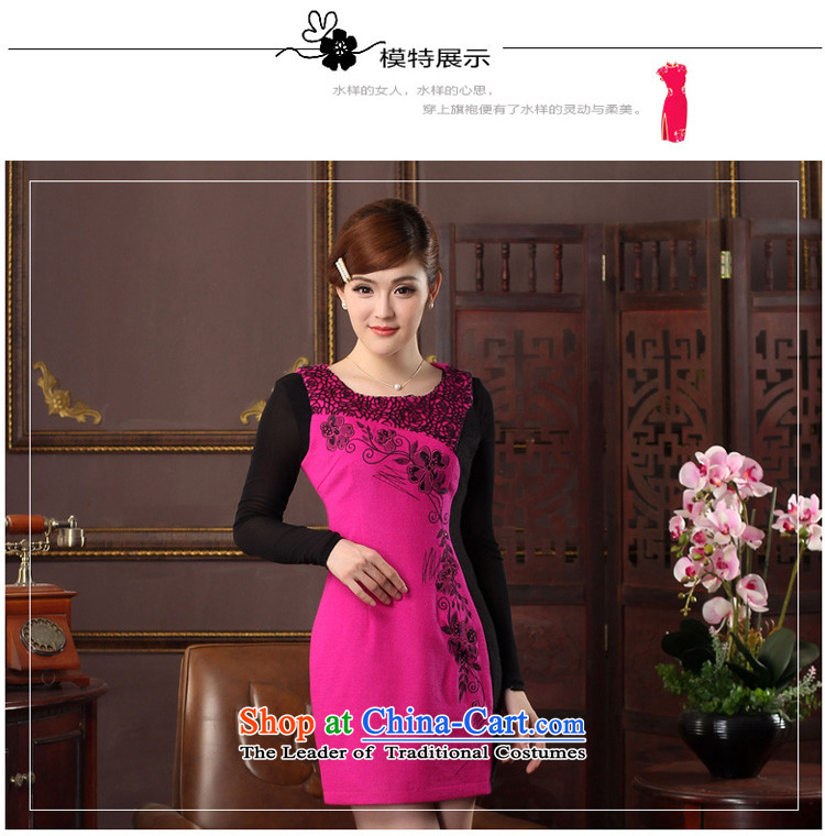 Oriental aristocratic Katie 2015 autumn and winter new women's sleeveless qipao daily a spend their improved embroidery elegant qipao skirt 574413 Yellow M picture, prices, brand platters! The elections are supplied in the national character of distribution, so action, buy now enjoy more preferential! As soon as possible.