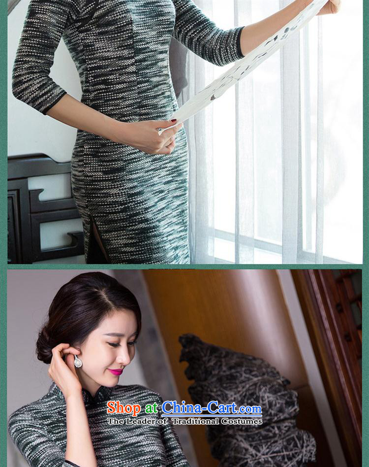 Mano-hwan's 2015 new improvements in the summer of Qipao Stylish retro long hair? cheongsam dress in cuff video thin figure female Sau San L picture, prices, brand platters! The elections are supplied in the national character of distribution, so action, buy now enjoy more preferential! As soon as possible.